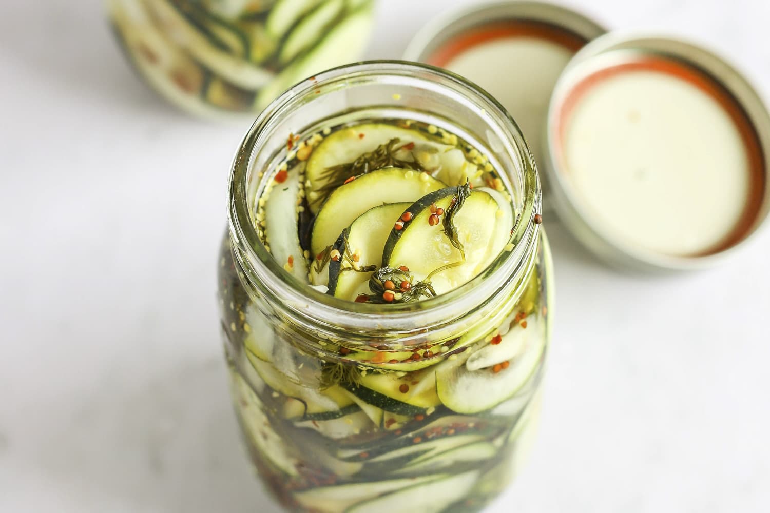 How to Make Pickled Zucchini The Kitchn